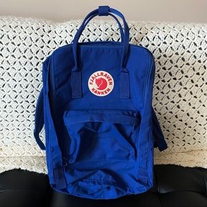 Dark Blue Fjallraven Kanken Laptop Bag